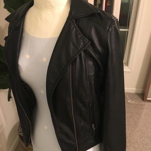 Vegan Leather Jacket
